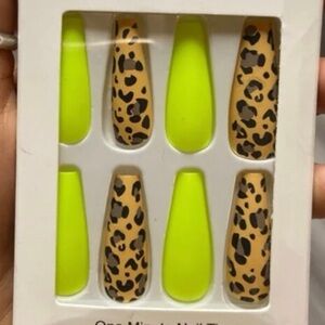 Coffin/Ballerina Shaped Press-On Nails